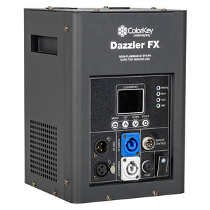 ColorKey CKU-7700 Dazzler FX Cold Spark Machine - Black