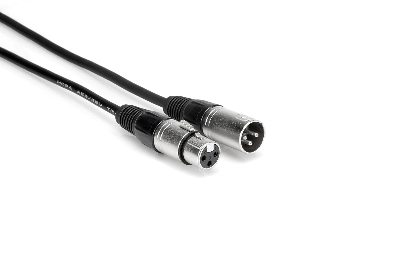 Hosa DMX512 3-Pin XLR Male to 3-Pin XLR Female Cable