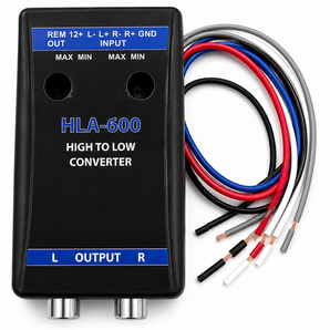 Absolute HLA600 2 Channel Line Output Converter High to Low Level RCA Adapter Amplifier Audio