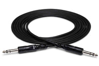 Thumbnail for Hosa CSS-103 Balanced Interconnect Cable, 1/4 in TRS to Same - 3FT