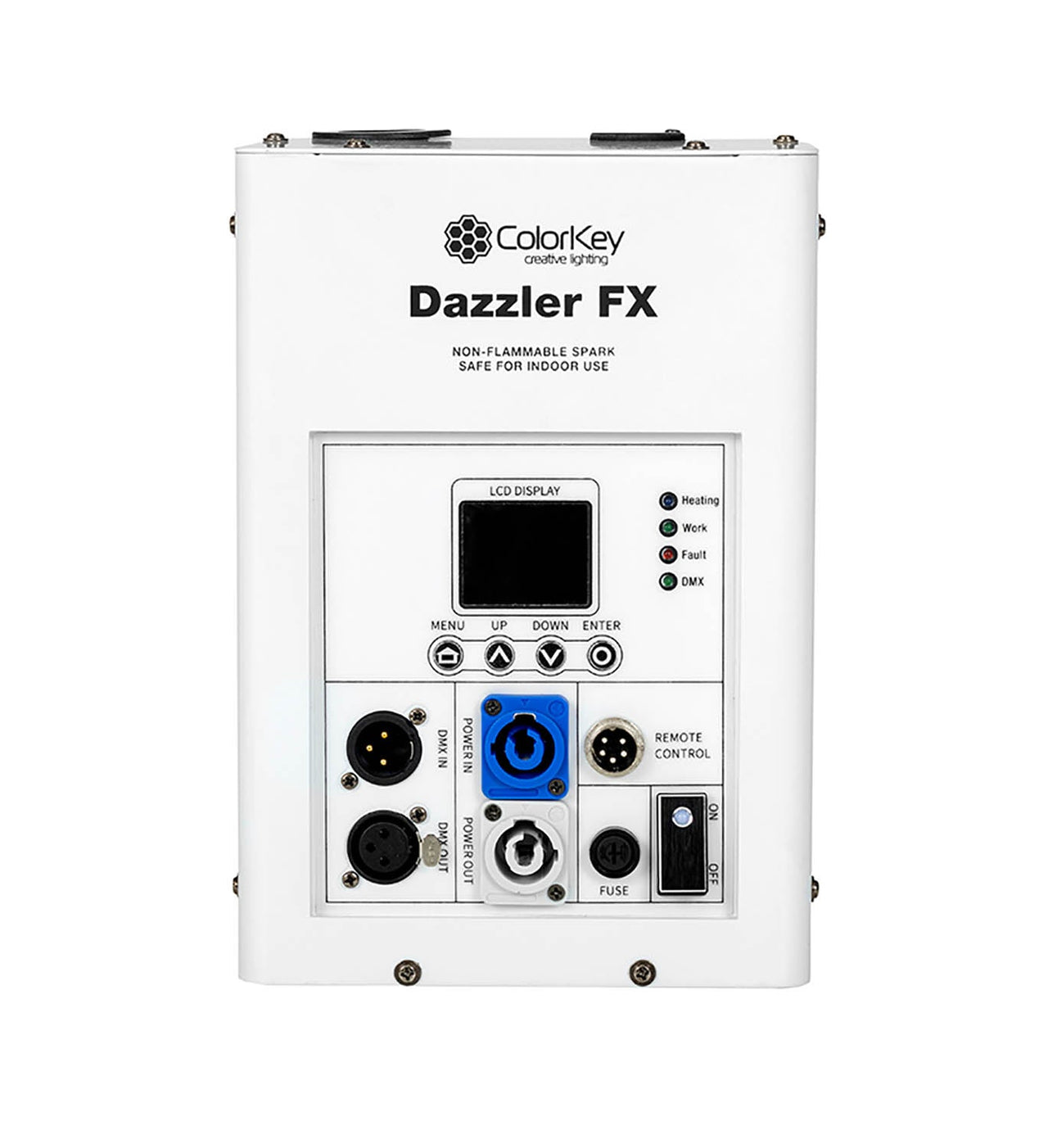 ColorKey CKU-7701 Dazzler FX Cold Spark Machine - White