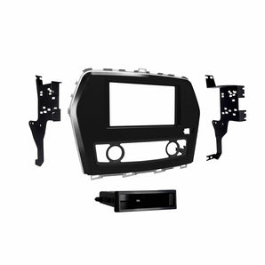 Metra 99-7630 Single/Double-DIN Car Stereo Dash Kit - Compatible Fits for Nissan Maxima 2016-up