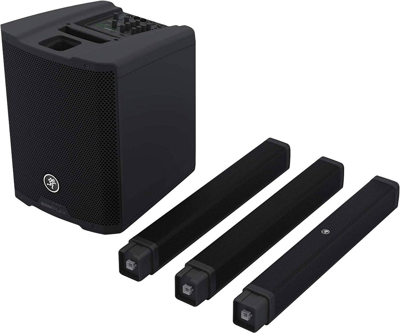 Mackie Legendary SRM-Flex 1300 Watt Portable Column PA System Speakers