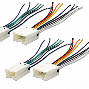 2 Absolute H702/7550 Radio Wiring Harness Compatible for Nissan and Infinity 1994-2012 Power 4 Speaker