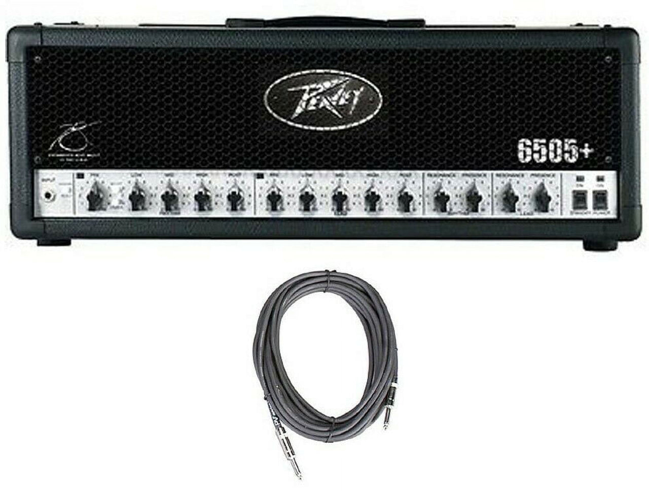 Peavey 6505+ Plus 2-Ch 120W Tube Guitar Amp Head w/ Footswitch +FREE Cable