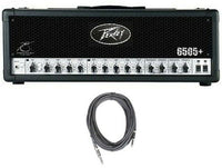 Thumbnail for Peavey 6505+ Plus 2-Ch 120W Tube Guitar Amp Head w/ Footswitch +FREE Cable