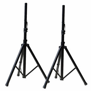 2 PRO Heavy Duty PA DJ Speaker Universal Adjustable Height Tripod Stands