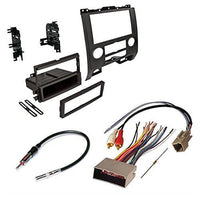 Thumbnail for MK Audio Compatible with Ford 2008-2012 Escape car radio stereo radio kit dash installation mounting w/ wiring harness and radio antenna
