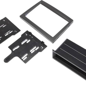 POR911B Dash Kit Fits select 2005-12 Porsche Single/Double-DIN Black