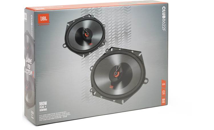 JBL Club8622F 6x8" 360W Speakers + Harness Fit 2005-07 Ford F250/350/450/550