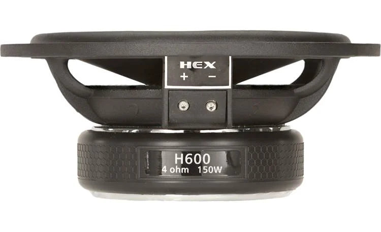 Diamond Audio H600A HEX Series 6.75” 2-Way Component Set w/Aluminum Dome Tweeter