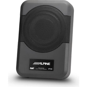 Alpine PWE-S8-MRN 240W Loaded Single 8" Amplified Marine Enclosure