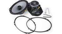 Thumbnail for Alpine ILX-W670 Digital In-dash Receiver & 2 Alpine S2-S69 Type S 6x9 Coaxial Speaker & KIT10 Installation AMP Kit