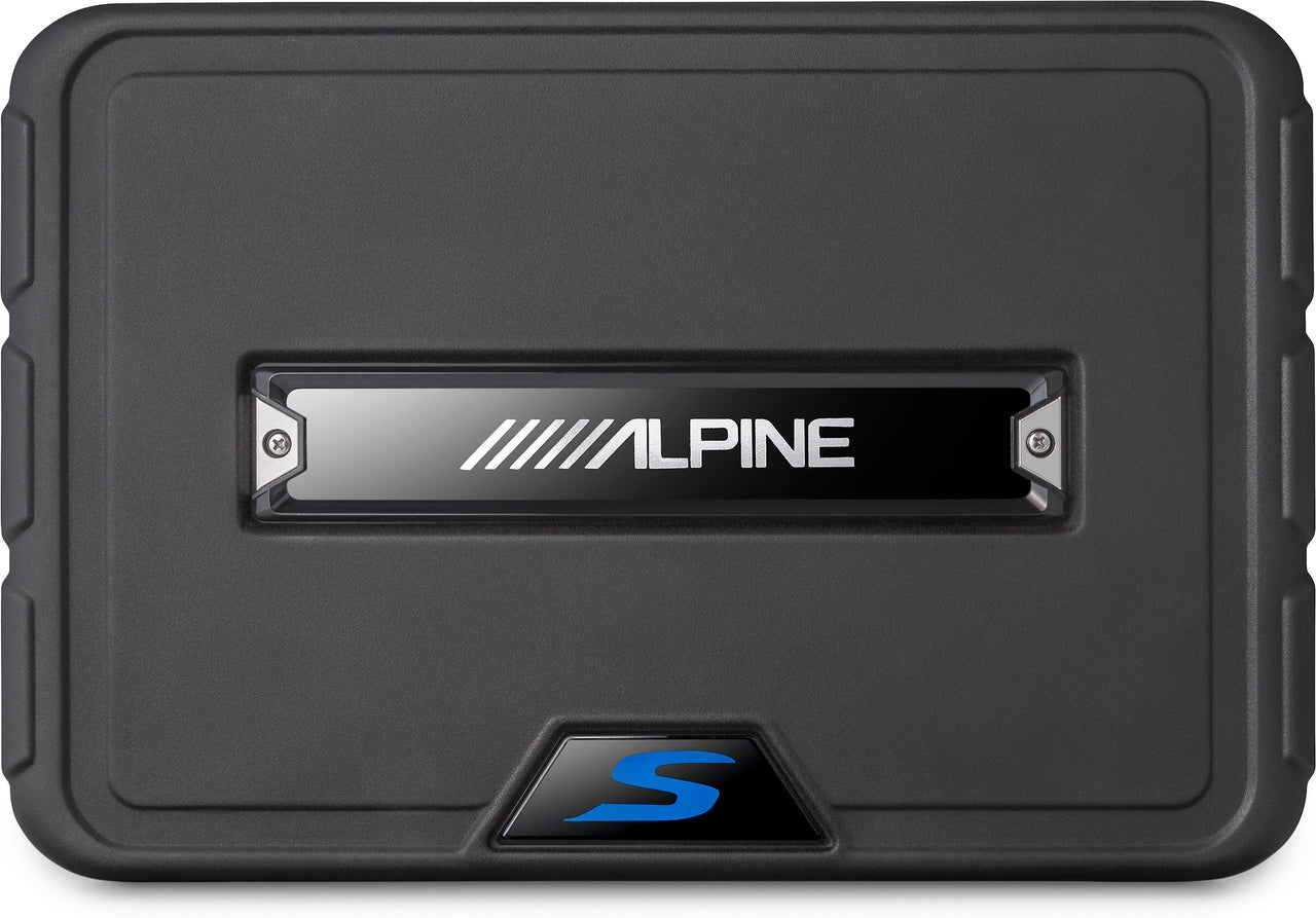 Alpine SS-SB10 Single 10” S-Series Shallow Preloaded Subwoofer Enclosure
