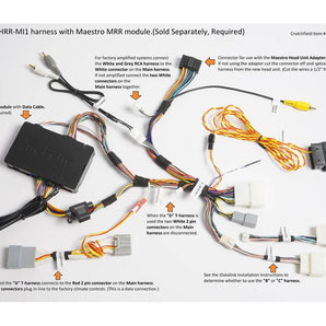 iDatalink Maestro HRN-HRR-MI1 Vehicle-specific Harness