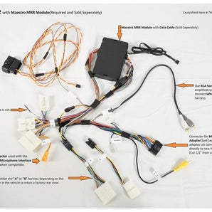iDatalink Maestro HRN-HRR-TO2 Vehicle-specific Harness
