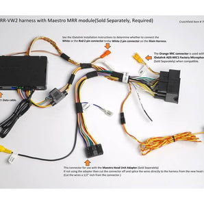 iDatalink Maestro HRN-HRR-VW2 Wiring Harness