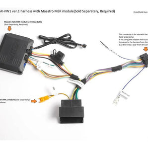 iDatalink Maestro HRN-SR-VW1 Vehicle-specific Harness