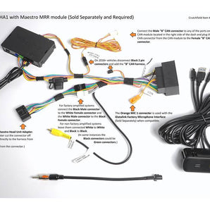 iDatalink Maestro KIT-CHA1 Dash and Wiring Kit