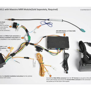 iDatalink Maestro KIT-WJL1 Dash and Wiring Kit