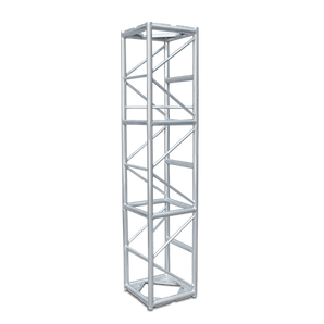Galaxy Stage GS-2008 8' Long 20.5" Box Truss with Bolts Professional 6061-T6 Aluminum GS20 Series Truss