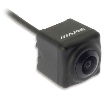  Alpine HCE-C2600FD HDR front view camera for parking safety and enhanced visibility.