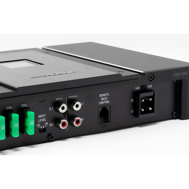 Alpine HDA-M80 Mono Subwoofer Amplifier 800W
