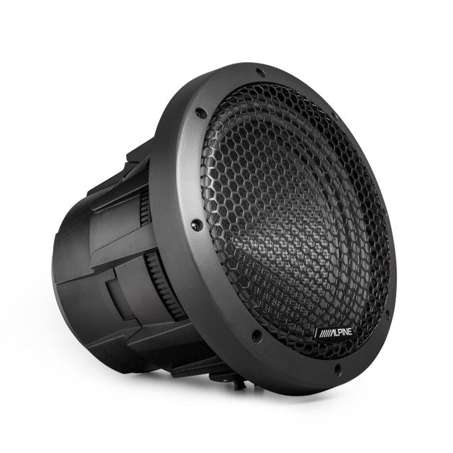 Alpine HDZ-W10 10" Subwoofer 2400W Dual 4-Ohm + Grille Bundle