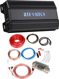 Thumbnail for Hifonics ZD-1950.1D 1950W Peak Class D Zeus Monoblock Car Amplifier + 0 Gauge Amp Kit