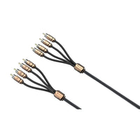 Thumbnail for Diamond Audio HX417 HEX Series 4-Channel 17Ft RCA Cable