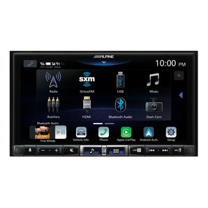 Alpine iLX-507 + KCU-315UH USB/HDMI Extension Cable + DVR-C320R Dash Camera + Absolute Accessory Bundle