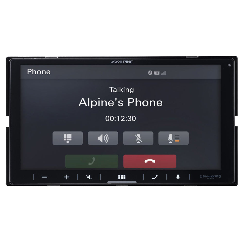 Alpine iLX-W670-S 7-inch Ultra-Shallow Digital Multimedia Receiver with SWC Adapter