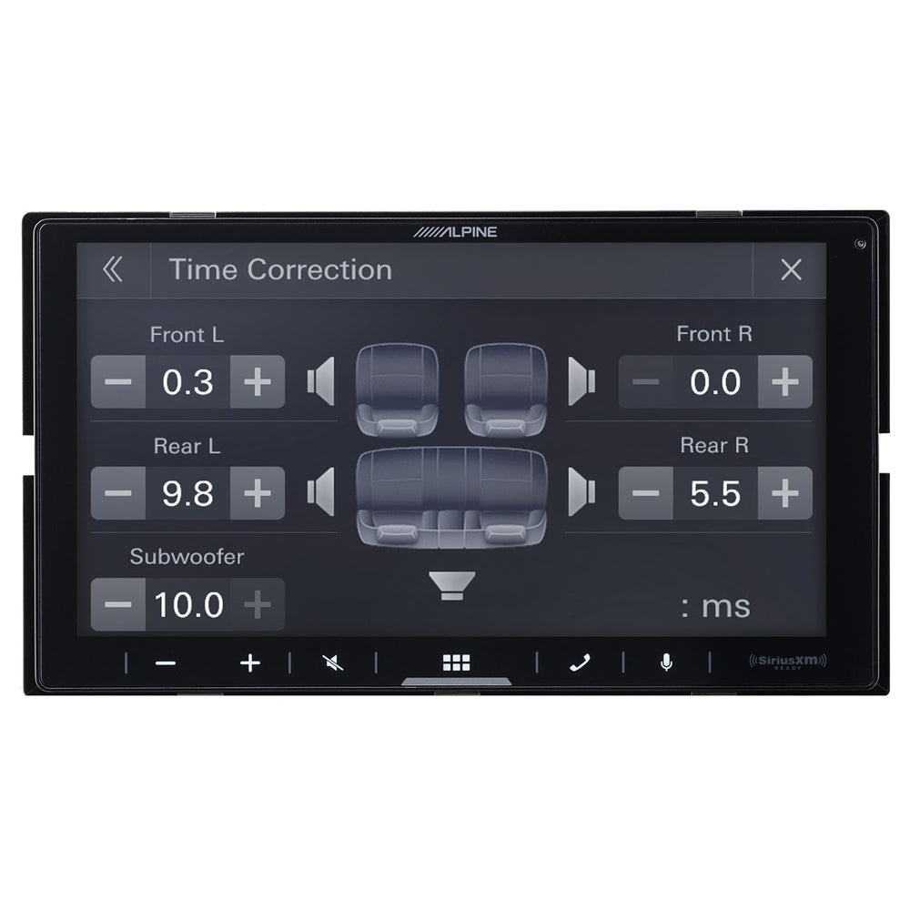 Alpine iLX-W670-S 7-inch Ultra-Shallow Digital Multimedia Receiver with SWC Adapter