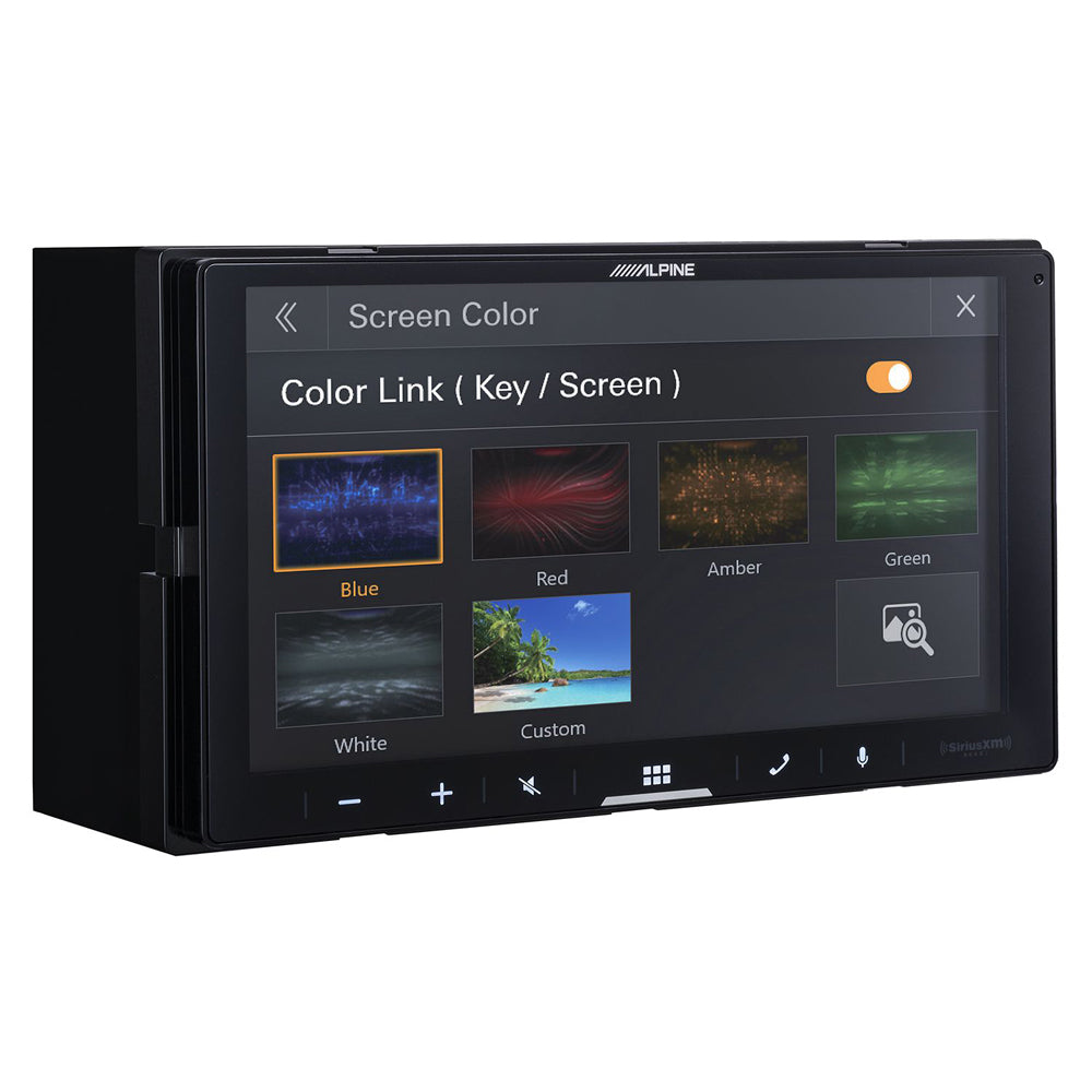 Alpine iLX-W670-S 7-inch Ultra-Shallow Digital Multimedia Receiver with SWC Adapter