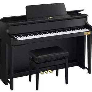 Casio GP310BK Celviano Grand Hybrid Piano with Bench - Black Finish