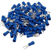 Thumbnail for Install Bay BVST10 Blue Vinyl Spade Terminal 16-14 Gauge #10 Package of 100