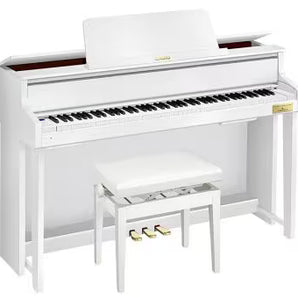Casio GP-310WE Celviano Grand Hybrid Piano with Bench - White FInish