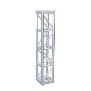 Galaxy Stage GS-1205 5' Long 12" Box Truss with Bolts Professional 12" Square Aluminum Truss Section