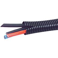 10 Rolls 100 Ft 1 1/2" Split Wire Loom Conduit Polyethylene Tubing Sleeve Tube