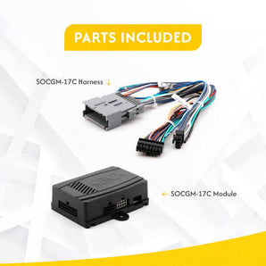 Crux SOCGM-17C Radio Replacement Interface for 2000-2013 GM Class II w/ Bose Amplified & Non-Amplified Systems