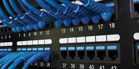 Thumbnail for 10 American Terminal EPC3BL 3' Cat6a Ethernet network patch cable RJ45 23AWG 600M solid copper wire 3' blue