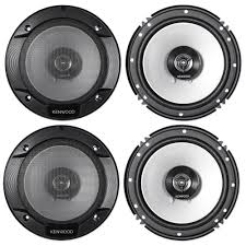 2 Kenwood KFC1666S Honda 6.5" Or 6.75" Speaker Adapter With Speaker Harness Front & Rear