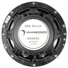 Diamond Audio DES65C 6.5" 2-Way Component System 25mm Aluminum Dome Tweeter