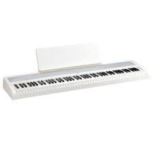 Korg B2 88-Key Digital Piano (White) + Samson SR970 Pro Studio Headphones