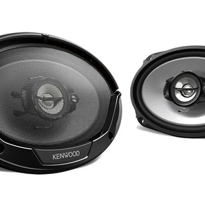 2 Pair Kenwood KFC-6965S 6x9" 400 Watt 4 ohm Sport Series 3-Way 4 Speakers