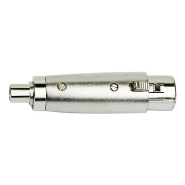 MR DJ RCAXLRF1 XLR Female to RCA Female Adapter Converter Gender Audio Coupler