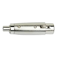 Thumbnail for MR DJ RCAXLRF1 XLR Female to RCA Female Adapter Converter Gender Audio Coupler
