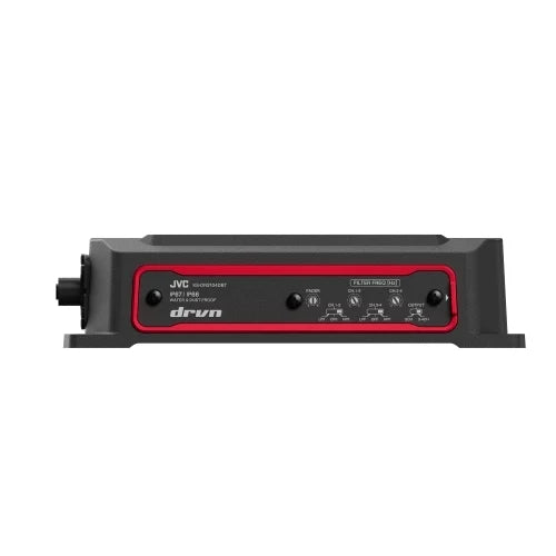JVC KS-DR2104DBT 600W Class-D 4-Channel Amplifier Bluetooth Streaming Remote
