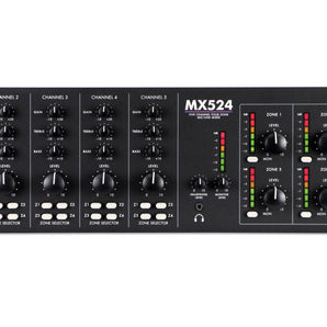 ART MX524 Five Channel Four Zone Mixer