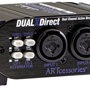 ART DUALXDIRECT 2-Channel Active Direct Box